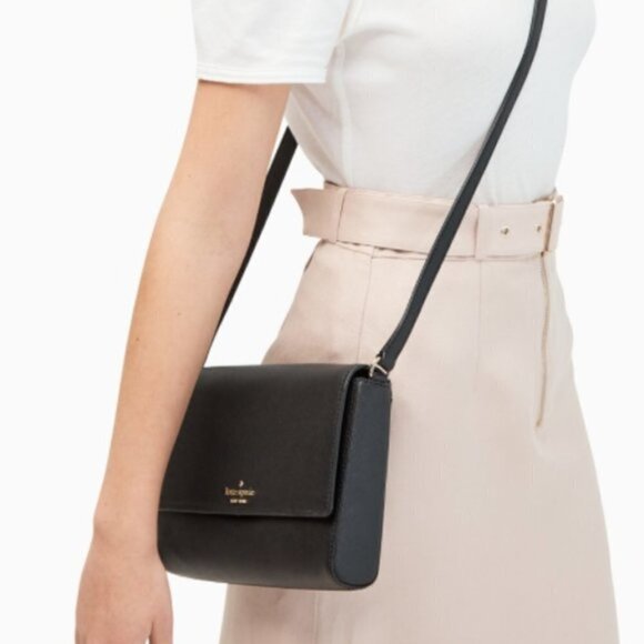 Kate Spade Dody Crossbody Purse Handbag Shoulder Bag Cove Street Black New Gift - Picture 11 of 12